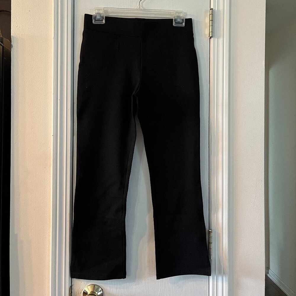 Quince Black Crop Flares